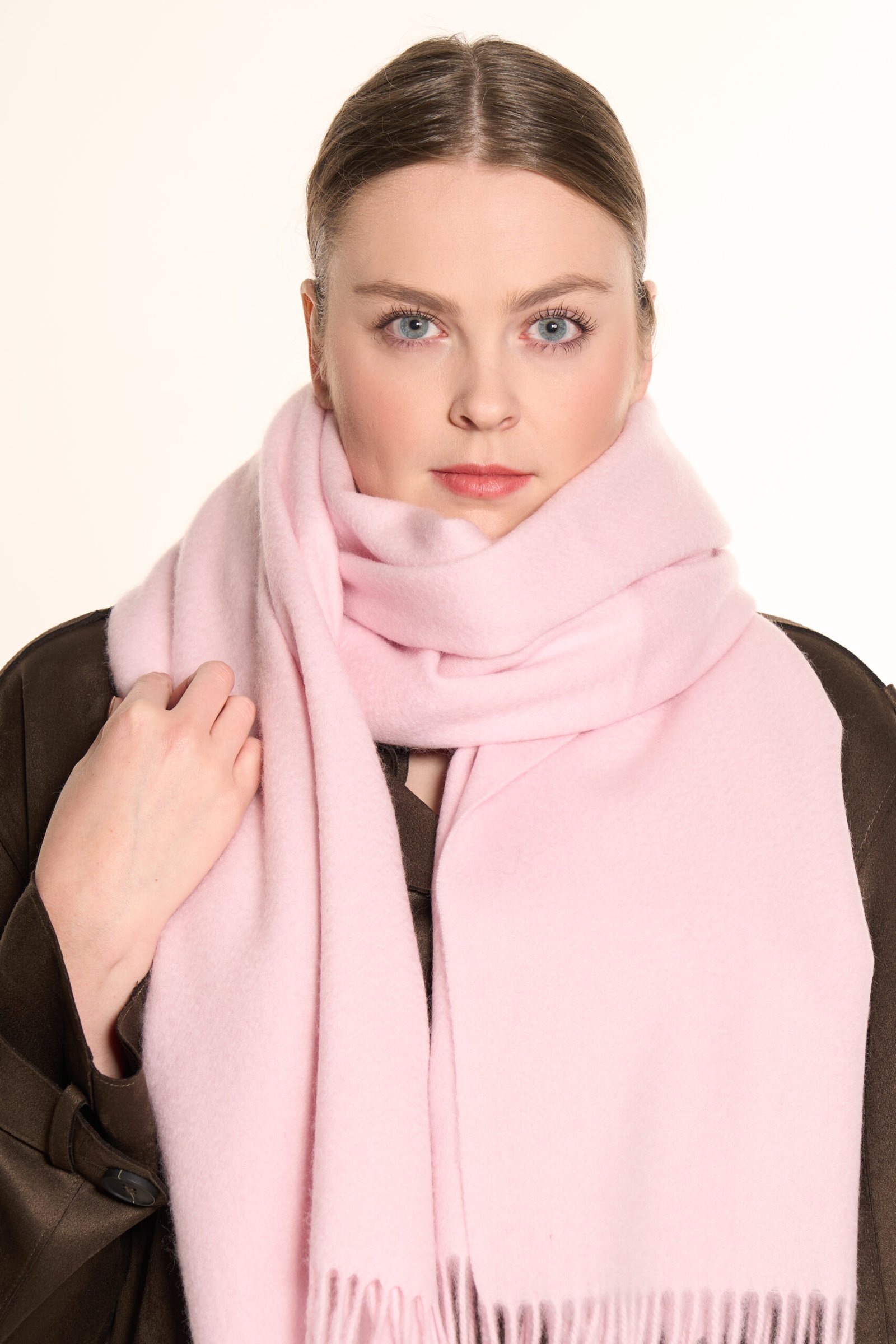 Edinburgh Cashmere scarf after a full season of regular wear