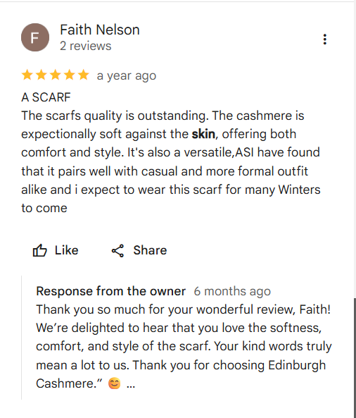 Edinburgh Cashmere